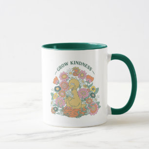Big Bird   Grow Kindness Floral Graphic Mug