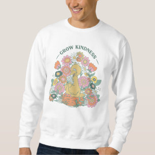 Big Bird Grow Kindness Floral Graphic Sweatshirt