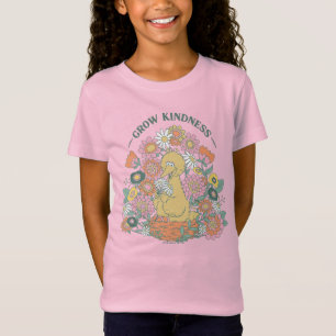 Big Bird   Grow Kindness Floral Graphic T-Shirt