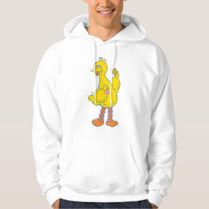 Big Bird Holding Christmas Ornaments Hoodie