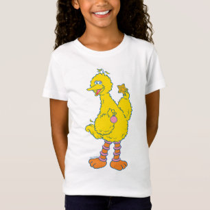 Big Bird Holding Christmas Ornaments T-Shirt