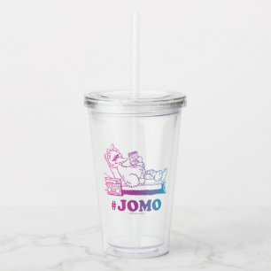 Big Bird #JOMO Acrylic Tumbler
