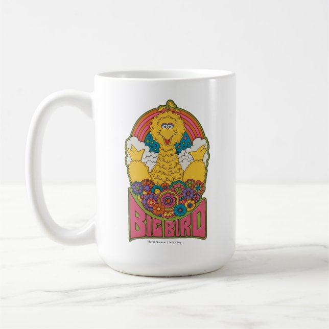 Big Bird | Psychedelic Coffee Mug (Left)