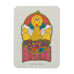 Big Bird Psychedelic Magnet
