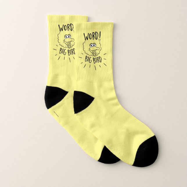 Big Bird Skate Logo - Word! Big Bird Socks (Pair)