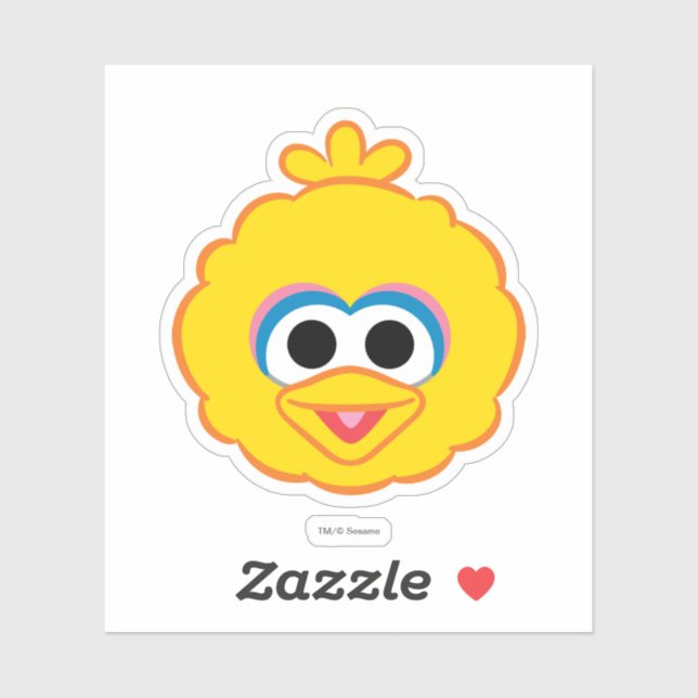 Big Bird Smiling Face 2 (Sheet)