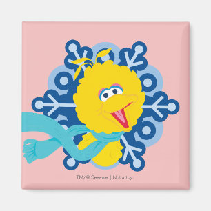 Big Bird Snowflake Magnet