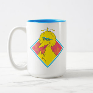 Big Bird Tropical Badge Two-Tone Coffee Mug
