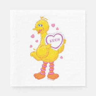 Big Bird Valentine Napkin