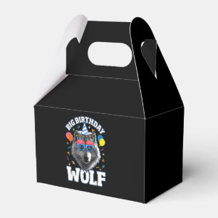 Big Birthday Wolf for Wolves Favour Box