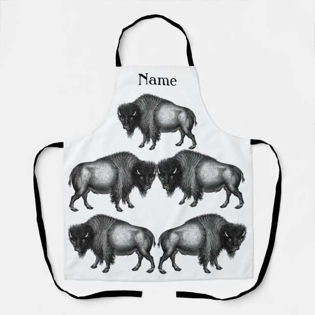 Big Bison Buffalo Thunder_Cove Apron (Front)