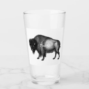 Big Bison Buffalo Thunder_Cove Glass