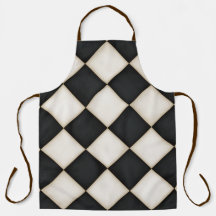 Big Black & Antique White Diamonds Large