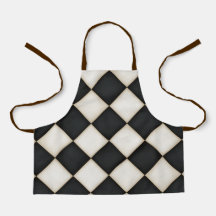 Big Black & Antique White Diamonds Small