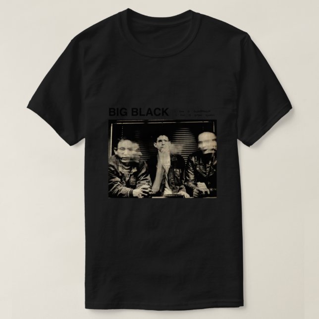 Big Black Band Tee89.png T-Shirt (Design Front)