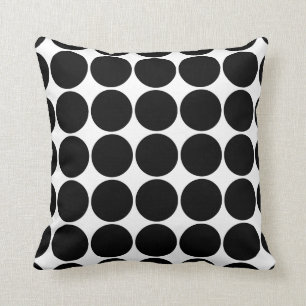 Big Black Dots Cushion
