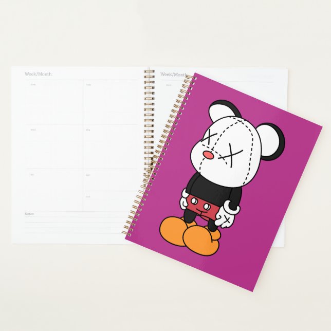 Big black-eared mouse planner (Display)
