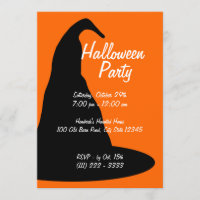 Big Black Halloween Hat
