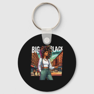 Big Black History Energy Black History Month Black Key Ring
