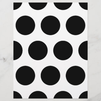 Big Black Polka Dots Flyer