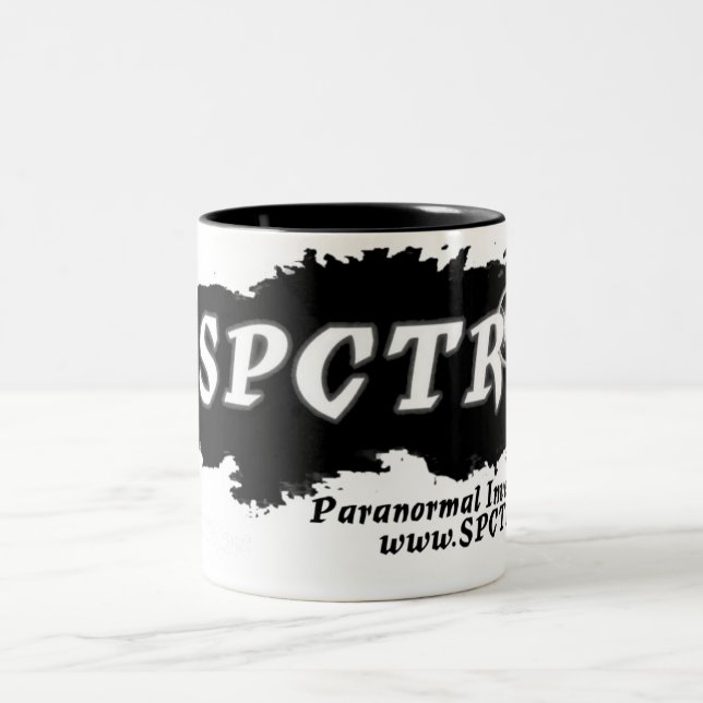 Big, Black SPCTR mug (Center)
