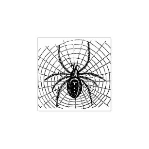 Spider Rubber Stamps Self Inking Stamps Zazzle UK