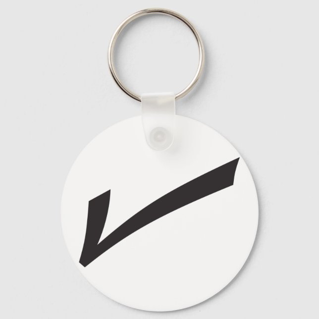 Big Black Tick Keychain (Front)