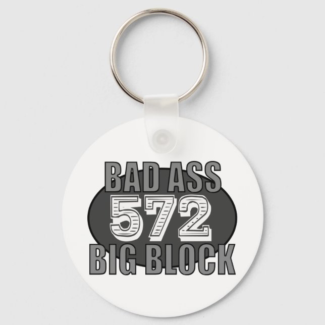 big block bad 572 key ring (Front)