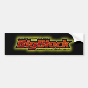 Big Block Bumper Stickers