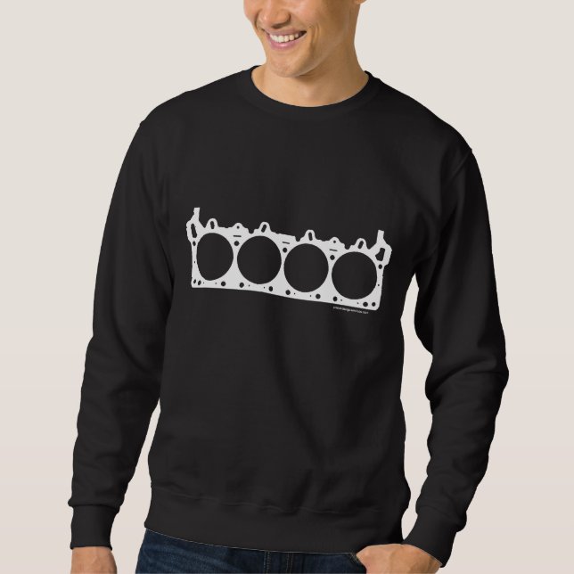 Big Block MoPar Head Gasket Sweatshirt (Front)