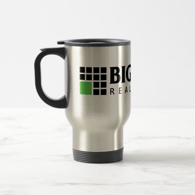 Big Block Realty North Tumbler Travel Mug (Left)