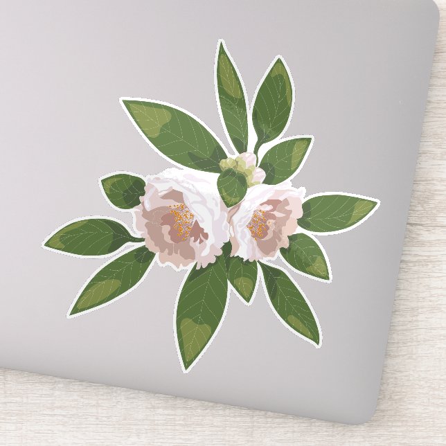 Big Bloom Camellia Charm (Detail)