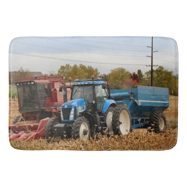 Big Blue Bath Mat (Front)
