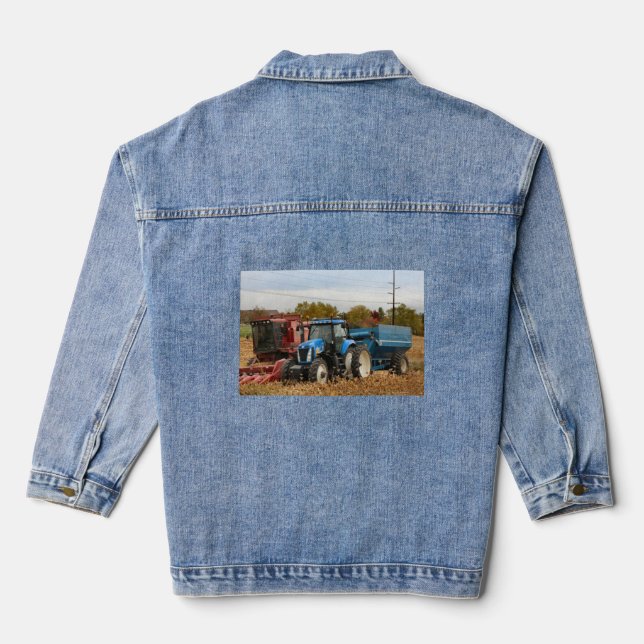 Big Blue Denim Jacket (Back)