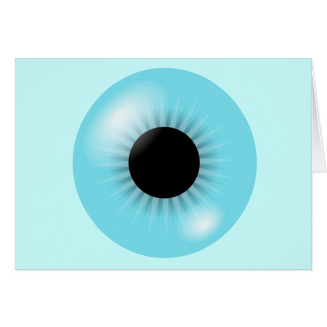 Big Blue Eyeball (Front Horizontal)