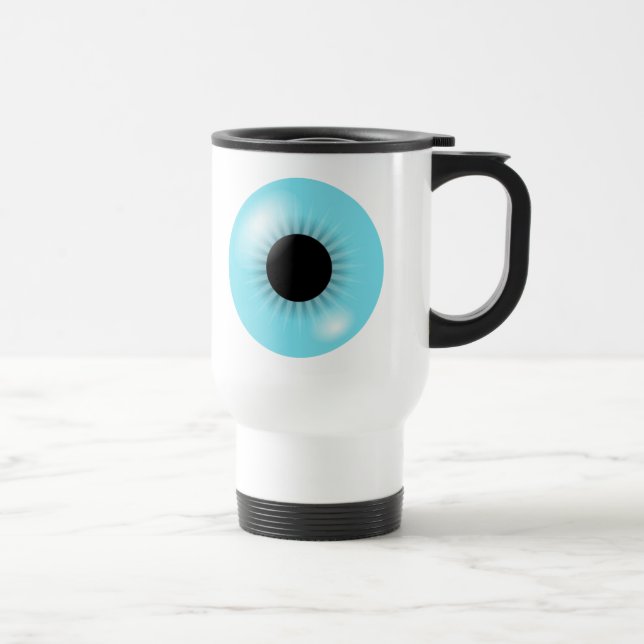 Big blue eyeball mug (Right)