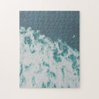 Big Blue Ocean Aerial Beach View Photography