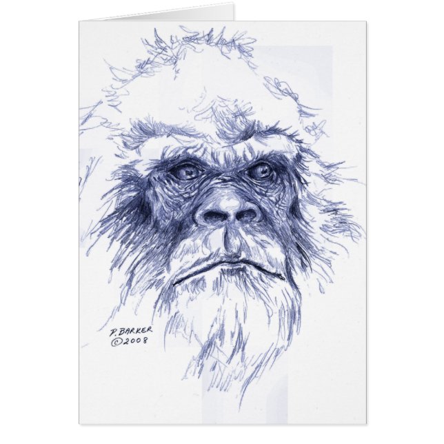 Big Blue Sasquatch (Front)