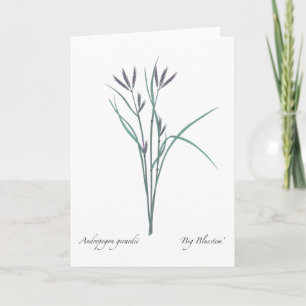 Big Blutem Blank Greeting Card