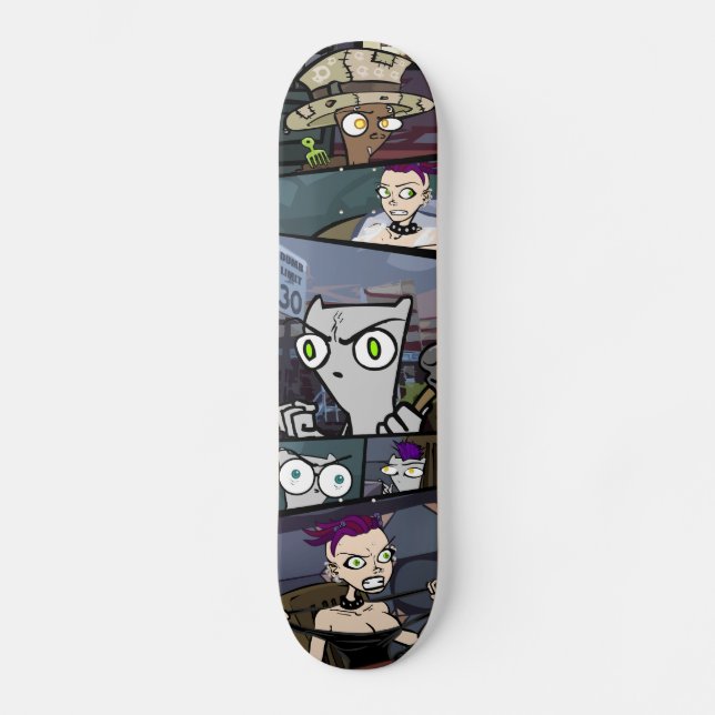 Big Board Of Anger Skateboard (Front)