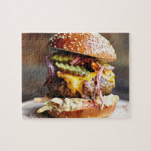 Big Bob's yummy burger 110 piece puzzle