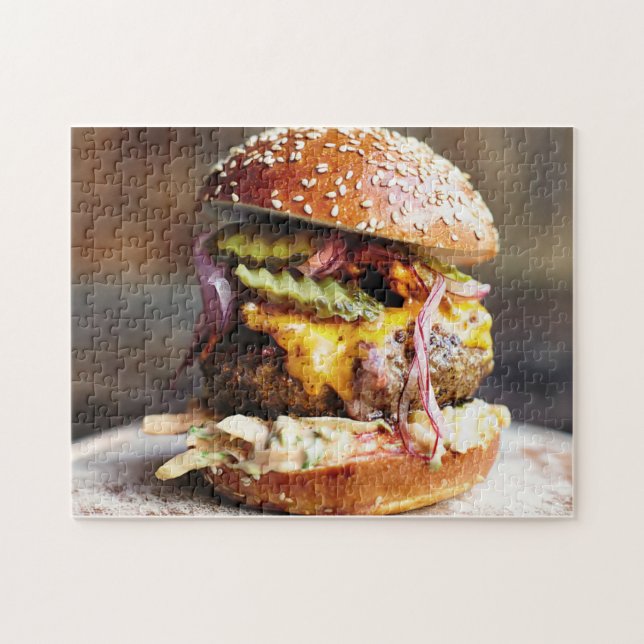Big Bob's yummy burger 252 piece puzzle (Horizontal)