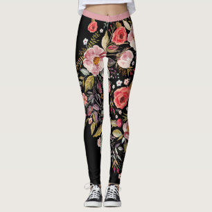 Big Bold  Multi-colour Floral  Leggings