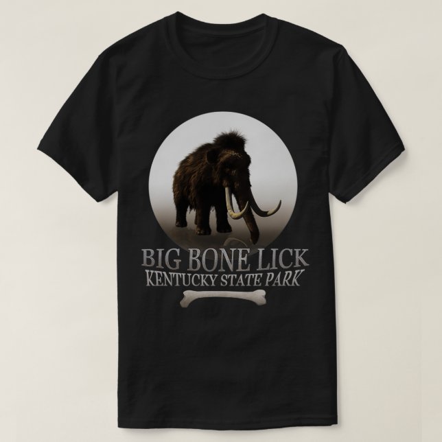 Big Bone Lick Kentucky State Park T-Shirt (Design Front)