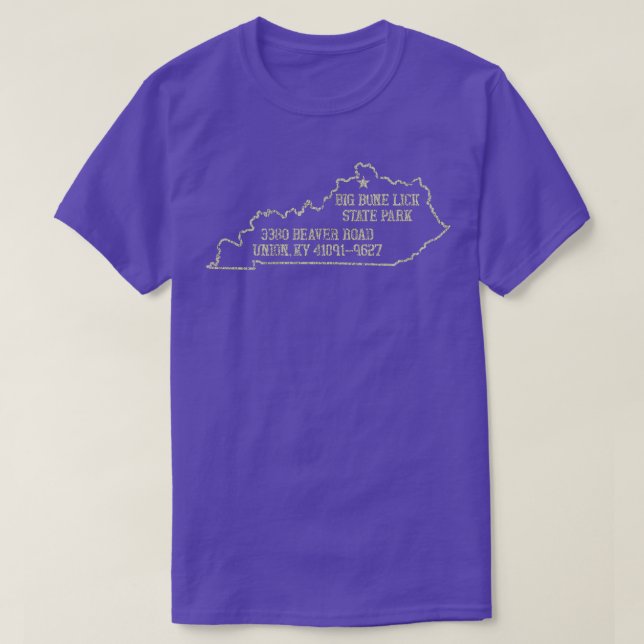 Big Bone Lick State Park 1960 T-Shirt (Design Front)