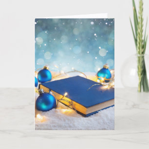 Big Book and Holiday Lights Card