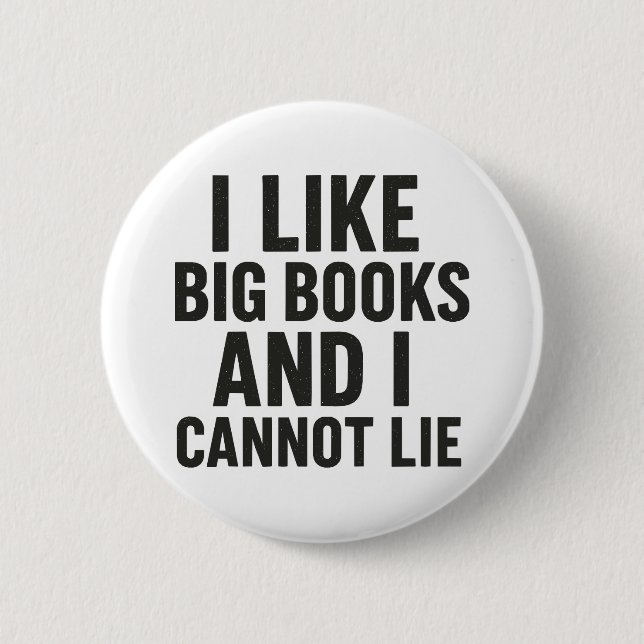 Big Books 6 Cm Round Badge (Front)