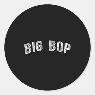 Big Bop Classic Round Sticker