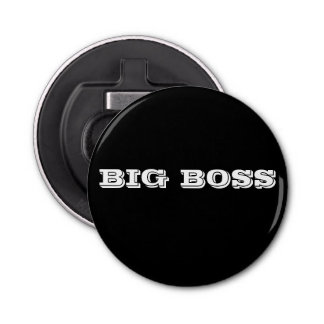 Big Boss bumpersticker Bottle Opener