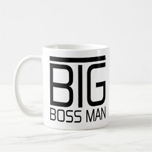 Big Boss Man Big Bossman Funny Boss Quotes Gifts Coffee Mug